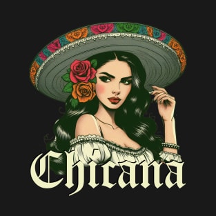 chicana mexican latina girl T-Shirt