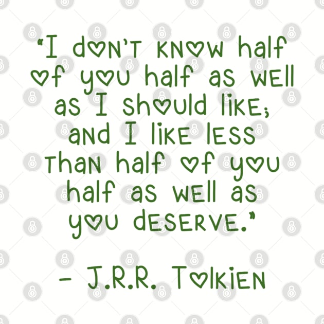 Tolkien's wisdom by autieangie