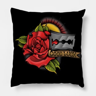 Traditional Rose Pillow