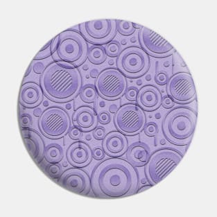 Abstract round pattern III Pin