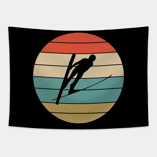 Skiing Gifts Tapestry by zooma