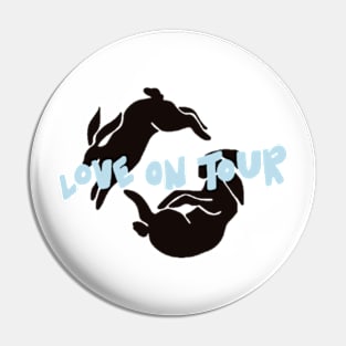 Love on Tour Pin