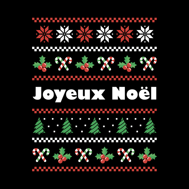 French Christmas Joyeux Noel by SunburstGeo