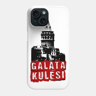 Galata tower Phone Case