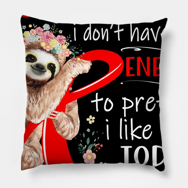 I Suffer From Stroke I Don't Have The Energy To Pretend I Like You Today Support Stroke Warrior Gifts Pillow by ThePassion99