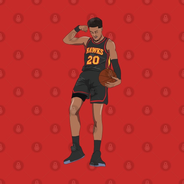 John Collins Atlanta Hawks by xavierjfong