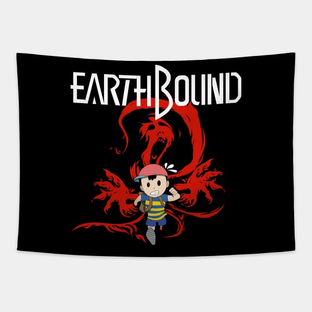 Earthbound Ness Giygas Tapestry by Limit Break Merch