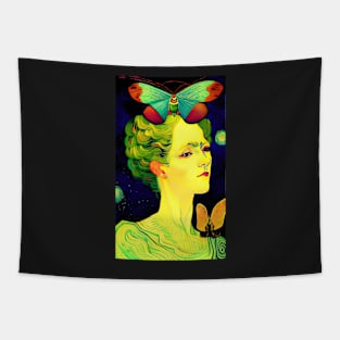 Goddess of Moths Tapestry