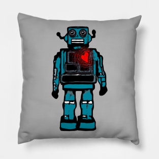 Robo Heart Pillow