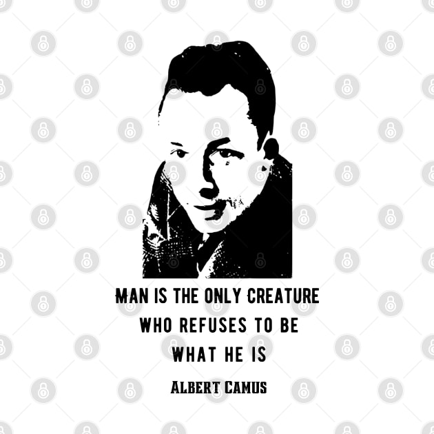 Albert Camus quote by artbleed