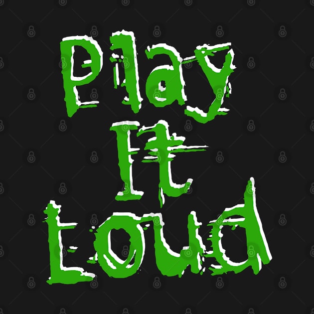 Nintendo "Play It Loud" Green LG Logo by RoboChop