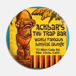 Ackbar's Tiki Trap Pin