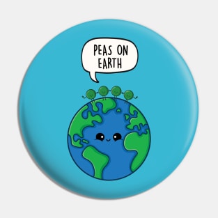 Peas on Earth Pin