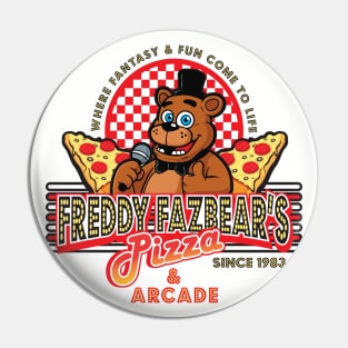 Freddy Fazbear's Pizza Since 1983 Lts Pin