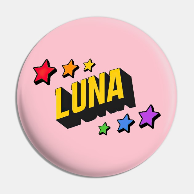 Luna- Personalized style Pin by Jet Design