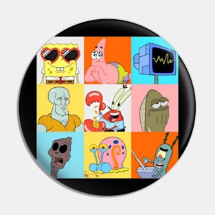 spongeboib Pin