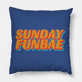 Sunday Funbae Pillow