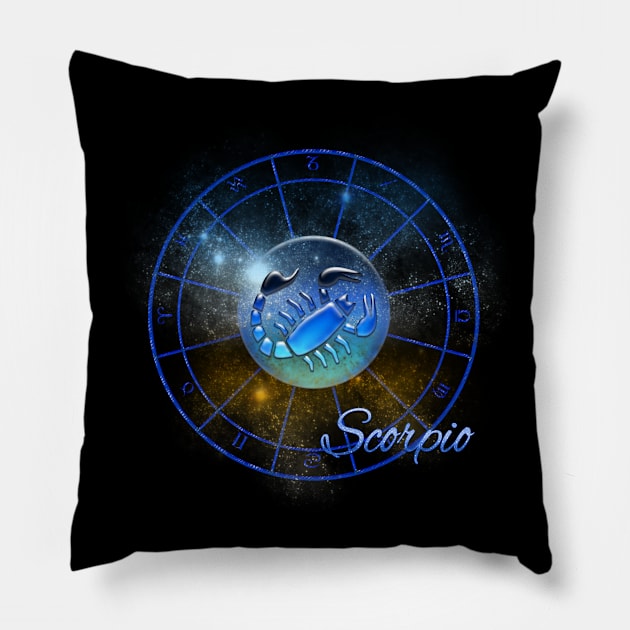 Scorpio Pillow by Sinmara