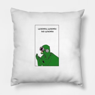 Lizardman Pillow