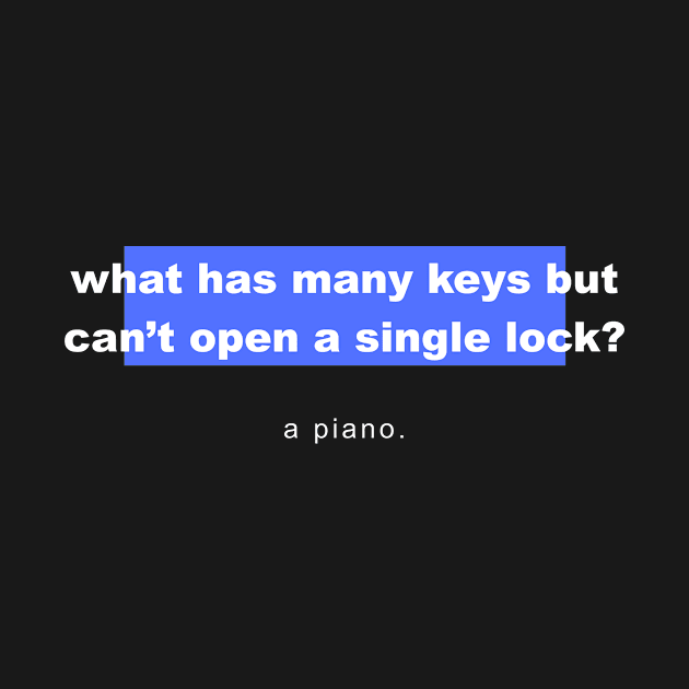 Riddles And Brain Teasers – What Has Many Keys But Can’T Open A Single Lock? Riddles And Answers by mounteencom