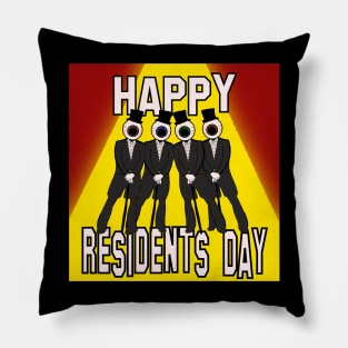 Happy Residents Day Pillow