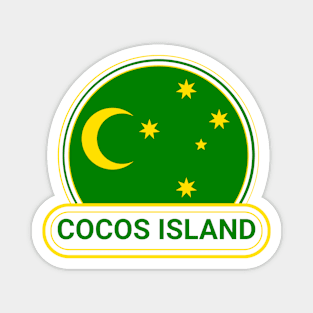 Australia Cocos Island Keeling Islands Country Badge - Cocos Island Flag - Keeling Islands Magnet