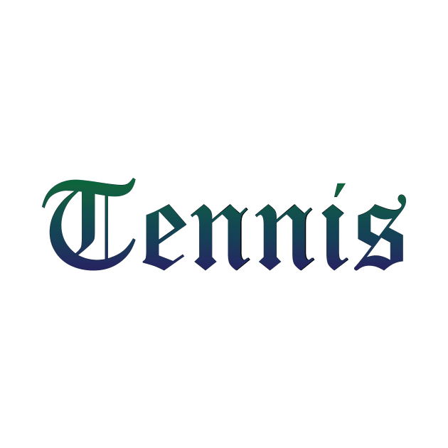 Tennis Gradient Text by LazarIndustries