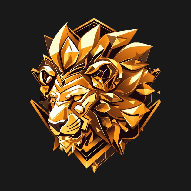gold lion by dorapeterx