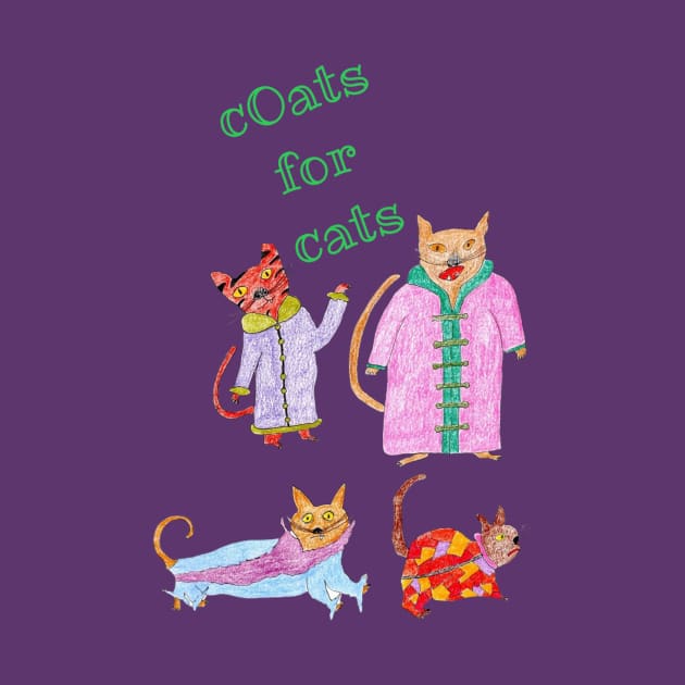 Coats for cats by Doodle Dandies