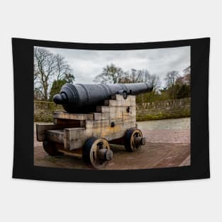 Historical canon on city wall, Netherlands Tapestry