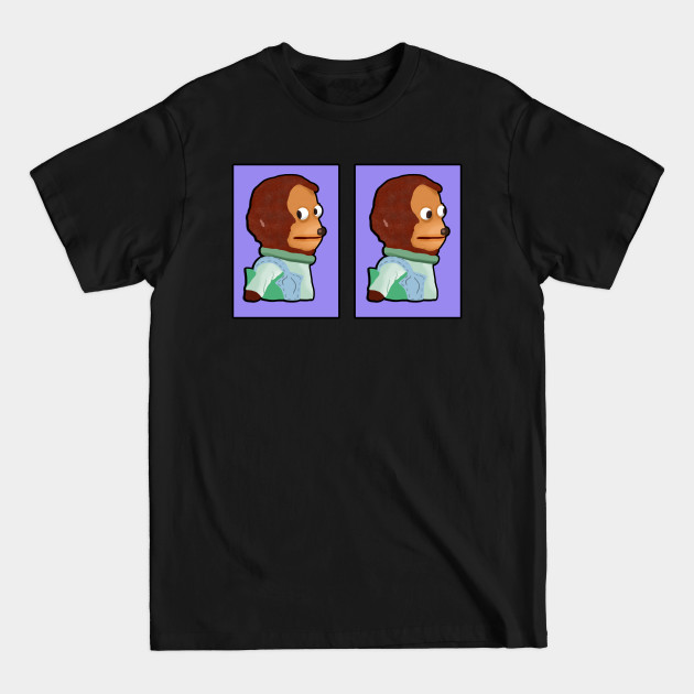 Disover Awkward Monkey Looking Away Puppet Meme - Monkey Meme - T-Shirt