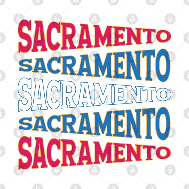 TEXT ART USA SACRAMENTO by LAVA-ROMA-NOVA