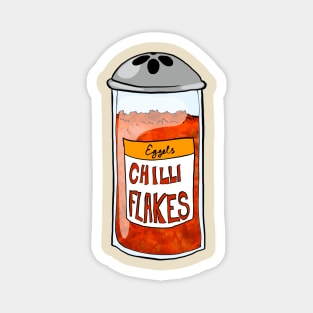 Chilli Flakes Shaker Magnet