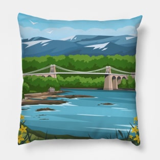 Menai Straits, Anglesey - North Wales Pillow