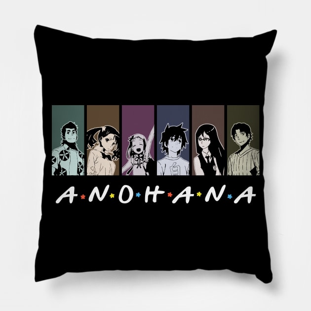 Ano Hana Pillow by SirTeealot