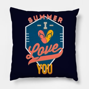 Summer i love you Pillow