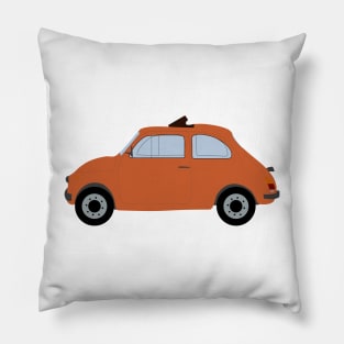 fiat 500 Pillow