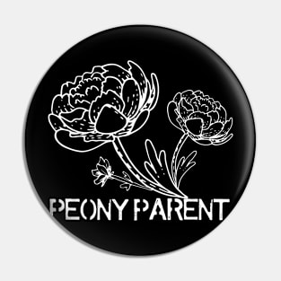 Peony Parent Pin