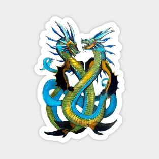 Gemini Dragons Magnet