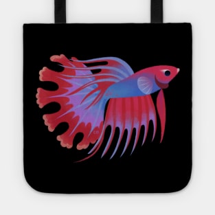 Crowntail betta Tote