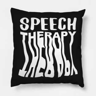 Liquify Speech Therapy T-shirt Pillow