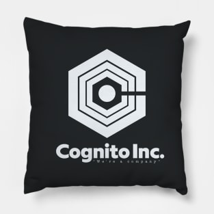 Cognito Inc. - enlightened silver Pillow