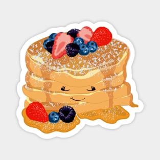 Blissful Pancake Stack Magnet