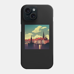 Copenhagen | Comics Style Phone Case