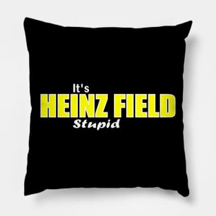 It's Heinz Field Stupid Pillow