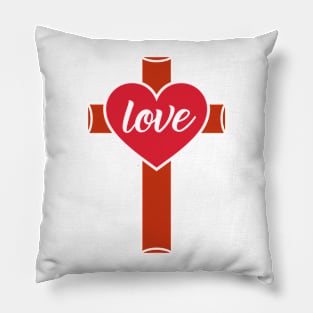 Chrisianity love Pillow