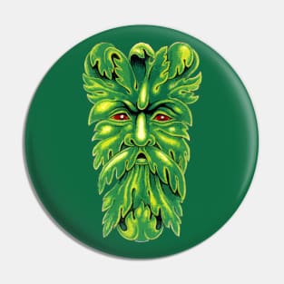 The Green Man Pin