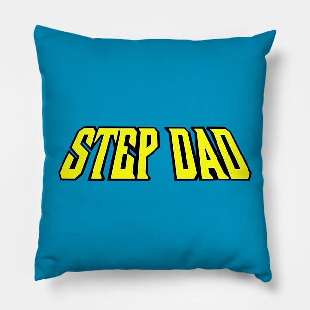 Invincible Step Dad Pillow by ArtIzMuzikForTheEyez