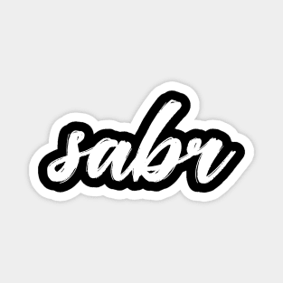 Sabr - Big Print Magnet