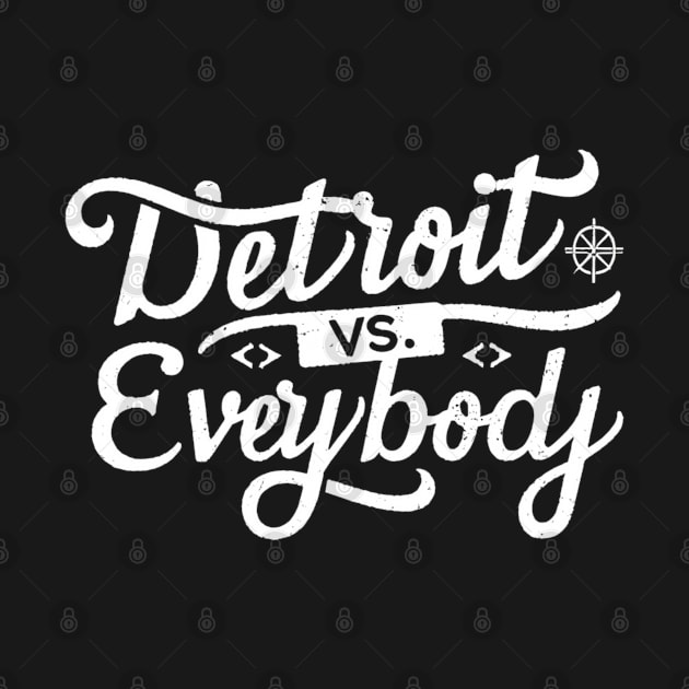 Discover Detroit vs everybody - Detroit Vs Everybody - Crewneck Sweatshirt